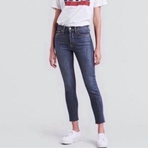 Levi's Wedgie High Waisted Skinny Jeans Size 26